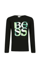 longsleeve | regular fit BOSS Kidswear schwarz